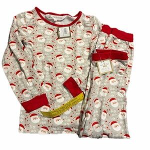Royal standard size 6 Christmas Santa pajamas new